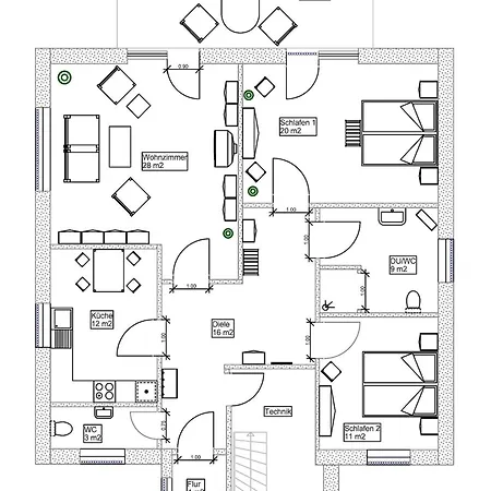 Ferienhaus-ems Lejlighed Emden